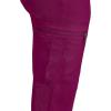 Healing Hands Scrub Pants for Women Tamara Pant with 6 Pockets, Reversible Drawstring, and 2-Way Stretch Fabric 9181(Wine)