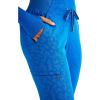 Healing Hands Scrubs for Women Jogger Scrub Pant Trinity Bottom with 6 Pockets, Mid-Rise Pull-on Rib-Knit Waistband HH003(Royal)