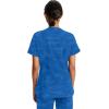 Healing Hands Scrubs for Women V-Neck Scrub Top Joy Camo with Moisture Wicking,360° Stretch & Quick Dry Fabric 2353(Royal)