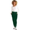 Healing Hands Women’s Scrub Jogger Pant Naya with 6 Pockets, Moisture Wicking, 360° Stretch & Recycled Fibers – 9156(Dark Pine)