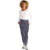 Healing Hands Women’s Scrub Jogger Pant Naya with 6 Pockets, Moisture Wicking, 360° Stretch & Recycled Fibers – 9156(Pewter)