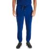 Healing Hands Mens Scrub Jogger Pants, Drew Camo Bottoms Featuring Moisture Wicking, Quick Dry & 360° Stretch – 9360(Navy)