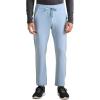 Healing Hands Men’s Scrub Pant Nash Pant with 6 Pockets, Moisture Wicking, 360° Stretch & Recycled Poly HH101(Icy Blue)