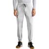 Healing Hands Men’s Scrub Pant Nolen Jogger with 6 Pocket, Moisture Wicking, 360° Stretch & Recycled Fibers 9172(Silver Stone)