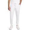 Healing Hands Men’s Scrub Pant Nolen Jogger with 6 Pocket, Moisture Wicking, 360° Stretch & Recycled Fibers 9172(White)