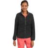 Healing Hands Scrub Jackets For Woman Destini Camo Jacket With 3 Pockets Moisture Wicking & 360° Stretch Fabric 5030(Black)