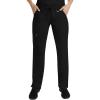 Healing Hands Scrub Pants for Women Tamara Pant with 6 Pockets, Reversible Drawstring, and 2-Way Stretch Fabric 9181(Black)
