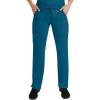 Healing Hands Scrub Pants for Women Tamara Pant with 6 Pockets, Reversible Drawstring, and 2-Way Stretch Fabric 9181(Caribbean)