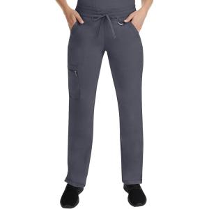 Healing Hands Scrub Pants for Women Tamara Pant with 6 Pockets, Reversible Drawstring, and 2-Way Stretch Fabric 9181(Pewter)