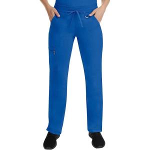 Healing Hands Scrub Pants for Women Tamara Pant with 6 Pockets, Reversible Drawstring, and 2-Way Stretch Fabric 9181(Royal)