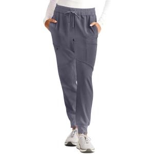 Healing Hands Women’s Scrub Jogger Pant Naya with 6 Pockets, Moisture Wicking, 360° Stretch & Recycled Fibers – 9156(Pewter)