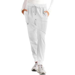 Healing Hands Women’s Scrub Jogger Pant Naya with 6 Pockets, Moisture Wicking, 360° Stretch & Recycled Fibers – 9156(Silver Stone)
