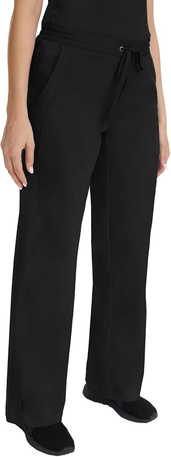 imageHealing Hands Scrub Set For Women with 5 Pockets VNeck Scrub Top 2278 and Taylor Pants 9095 with 2Way Stretch TechnologyBlack