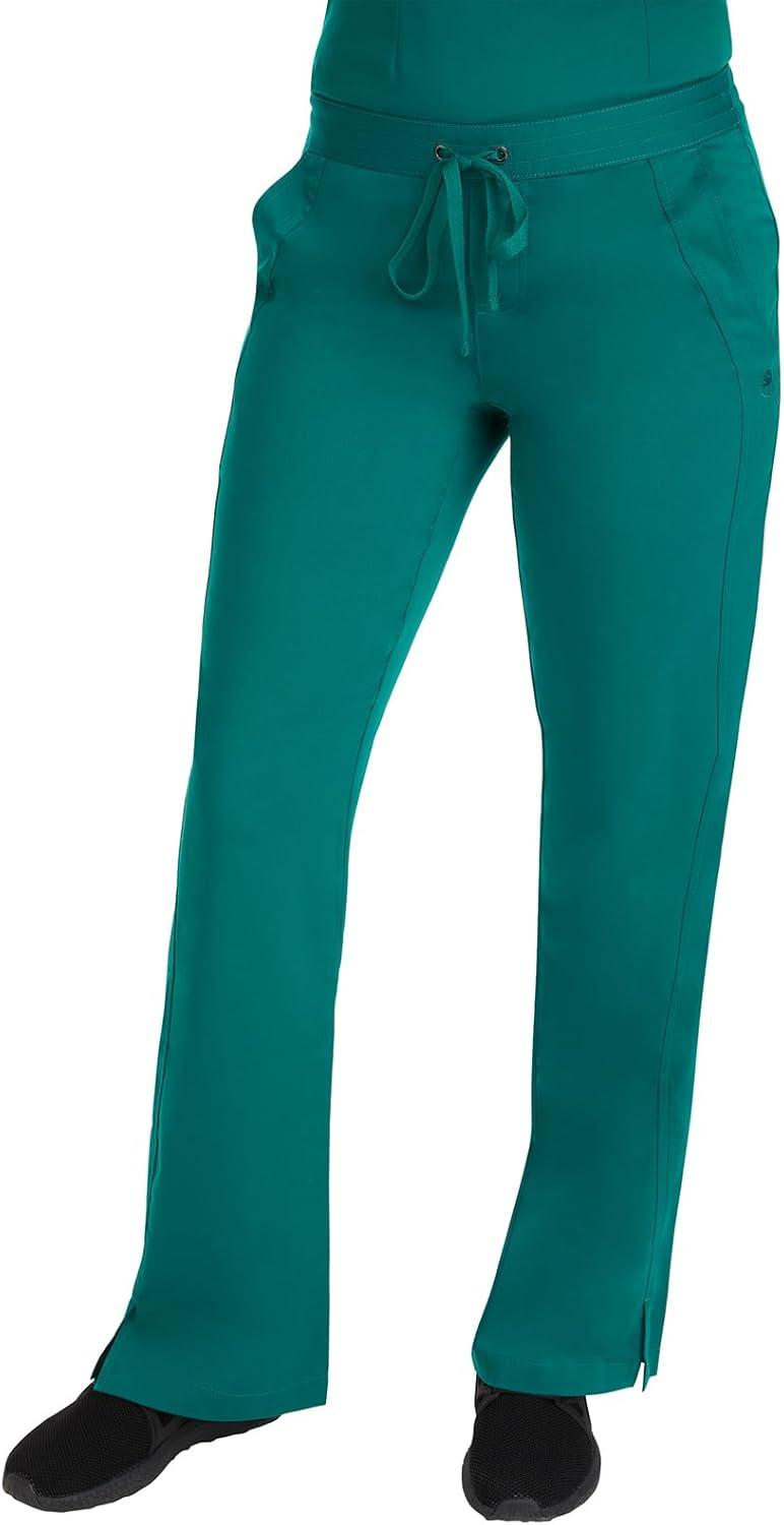 imageHealing Hands Scrub Set For Women with 5 Pockets VNeck Scrub Top 2278 and Taylor Pants 9095 with 2Way Stretch TechnologyHunter