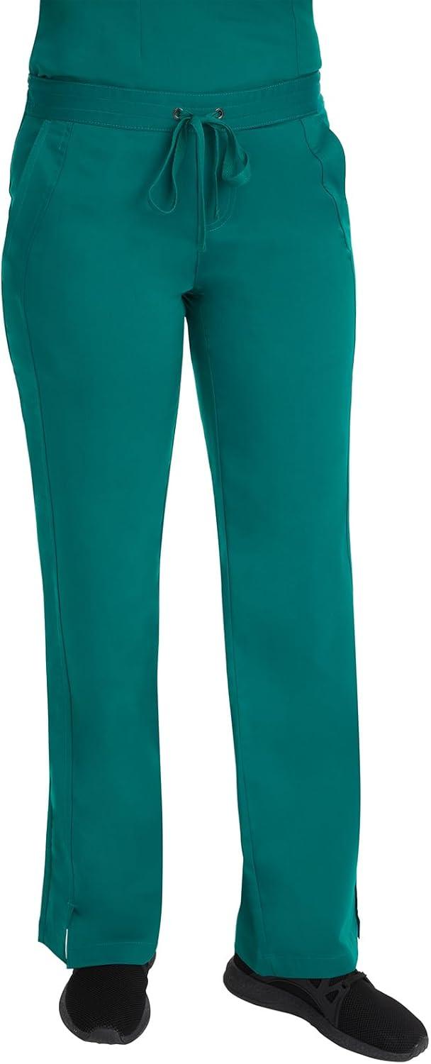 imageHealing Hands Scrub Set For Women with 5 Pockets VNeck Scrub Top 2278 and Taylor Pants 9095 with 2Way Stretch TechnologyHunter