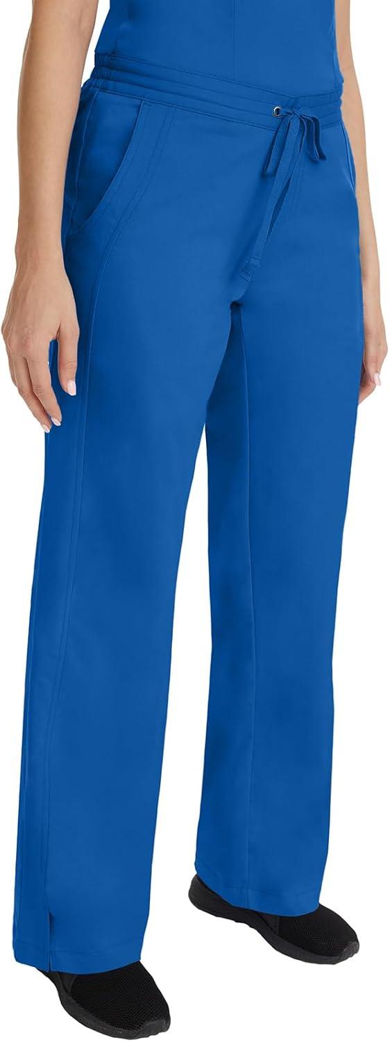 imageHealing Hands Scrub Set For Women with 5 Pockets VNeck Scrub Top 2278 and Taylor Pants 9095 with 2Way Stretch TechnologyRoyal