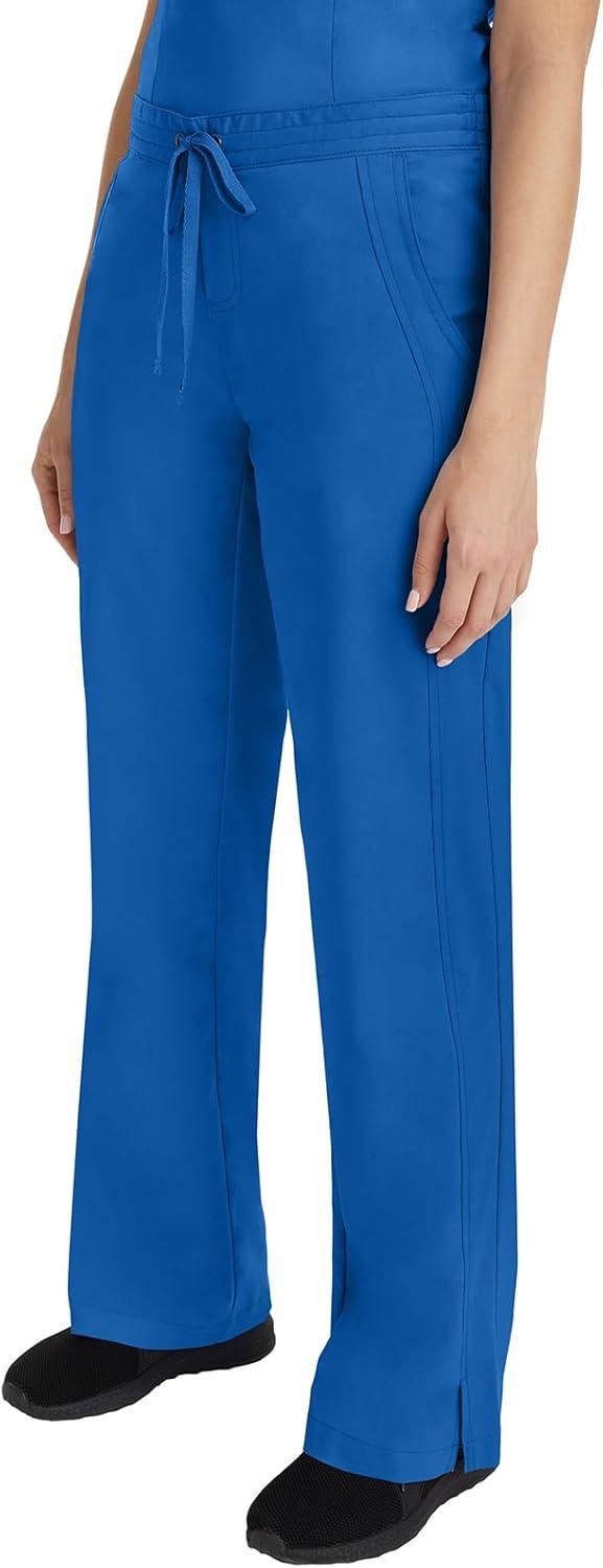 imageHealing Hands Scrub Set For Women with 5 Pockets VNeck Scrub Top 2278 and Taylor Pants 9095 with 2Way Stretch TechnologyRoyal