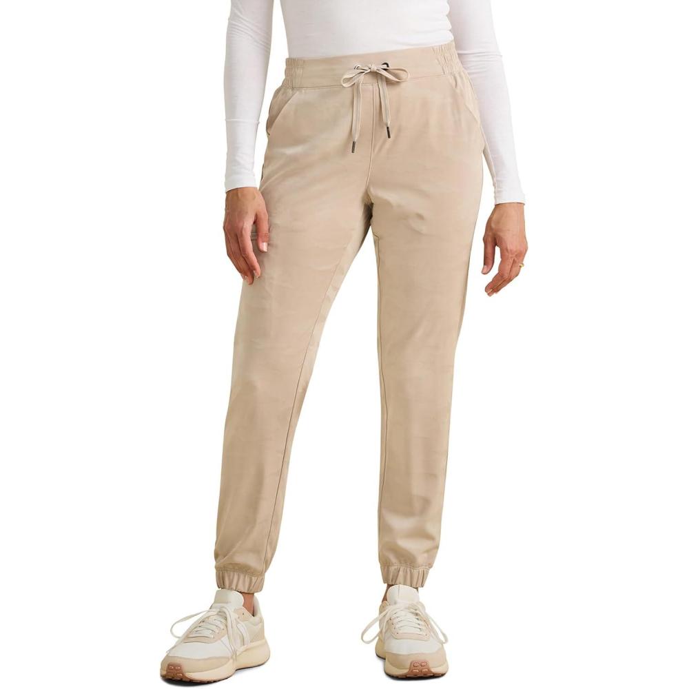 imageHealing Hands Scrubs for Women Jogger Camo Pant Tate 5 Pockets Moisture Wicking Easy Care 360 Stretch Quick Dry 9350Khaki