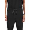 Healing Hands Medical Scrub Pant for Men Noah Bottoms with 7 Pockets, Moisture Wicking, 360° Stretch & Recycled Fibers 9173(Black)