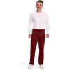 Healing Hands Medical Scrub Pant for Men Noah Bottoms with 7 Pockets, Moisture Wicking, 360° Stretch & Recycled Fibers 9173(Garnet Red)