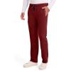 Healing Hands Medical Scrub Pant for Men Noah Bottoms with 7 Pockets, Moisture Wicking, 360° Stretch & Recycled Fibers 9173(Garnet Red)