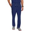 Healing Hands Medical Scrub Pant for Men Noah Bottoms with 7 Pockets, Moisture Wicking, 360° Stretch & Recycled Fibers 9173(Navy)