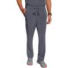 Healing Hands Medical Scrub Pant for Men Noah Bottoms with 7 Pockets, Moisture Wicking, 360° Stretch & Recycled Fibers 9173(Pewter)