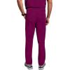 Healing Hands Medical Scrub Pant for Men Noah Bottoms with 7 Pockets, Moisture Wicking, 360° Stretch & Recycled Fibers 9173(Wine)