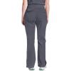 Healing Hands Scrub Pants for Women – Purple Label Bootcut Yoga Pants with 8 Pockets & Knit Waistband – HH002(Pewter)