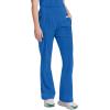 Healing Hands Scrub Pants for Women – Purple Label Bootcut Yoga Pants with 8 Pockets & Knit Waistband – HH002(Royal)
