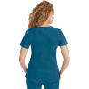 Healing Hands Scrub Set For Women with 5 Pockets, V-Neck Scrub Top 2278, and Taylor Pants 9095 with 2-Way Stretch Technology(Caribbean)
