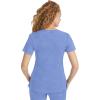 Healing Hands Scrub Set For Women with 5 Pockets, V-Neck Scrub Top 2278, and Taylor Pants 9095 with 2-Way Stretch Technology(Ceil)