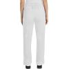 Healing Hands Scrub Set For Women with 5 Pockets, V-Neck Scrub Top 2278, and Taylor Pants 9095 with 2-Way Stretch Technology(White)