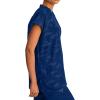 Healing Hands Scrub Top for Women Modern Fit Tee with 2 Pockets, Moisture Wicking, 360° Stretch and Quick Dry Fabric 2352(Navy)