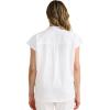 Healing Hands Scrub Top for Women Modern Fit Tee with 2 Pockets, Moisture Wicking, 360° Stretch and Quick Dry Fabric 2352(White)