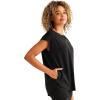Healing Hands Scrubs for Women Jayden Scrub Top with 2 Pockets, Round Neck, Moisture Wicking and 360° Stretch Fabric HH602(Black)