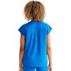 Healing Hands Scrubs for Women Jayden Scrub Top with 2 Pockets, Round Neck, Moisture Wicking and 360° Stretch Fabric HH602(Royal)