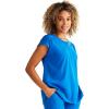 Healing Hands Scrubs for Women Jayden Scrub Top with 2 Pockets, Round Neck, Moisture Wicking and 360° Stretch Fabric HH602(Royal)