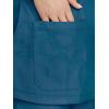 Healing Hands Scrubs for Women Jill Scrub Top V-Neck Modern Fit with 2 Patch Pockets and 2-Way Stretch Fabric 2320(Caribbean)