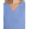 Healing Hands Scrubs for Women Jill Scrub Top V-Neck Modern Fit with 2 Patch Pockets and 2-Way Stretch Fabric 2320(Ceil)