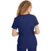 Healing Hands Scrubs for Women Jill Scrub Top V-Neck Modern Fit with 2 Patch Pockets and 2-Way Stretch Fabric 2320(Navy)