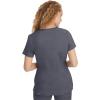 Healing Hands Scrubs for Women Jill Scrub Top V-Neck Modern Fit with 2 Patch Pockets and 2-Way Stretch Fabric 2320(Pewter)