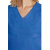 Healing Hands Scrubs for Women Jill Scrub Top V-Neck Modern Fit with 2 Patch Pockets and 2-Way Stretch Fabric 2320(Royal)