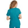 Healing Hands Scrubs for Women Jill Scrub Top V-Neck Modern Fit with 2 Patch Pockets and 2-Way Stretch Fabric 2320(Teal)
