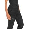 Healing Hands Scrubs for Women Jogger Camo Pant Tate 5 Pockets Moisture Wicking, Easy Care, 360° Stretch, Quick Dry – 9350(Black)