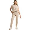 Healing Hands Scrubs for Women Jogger Camo Pant Tate 5 Pockets Moisture Wicking, Easy Care, 360° Stretch, Quick Dry – 9350(Khaki)