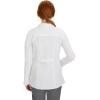 Healing Hands Womens Lab Coat 4 Pocket Full Sleeve Mid Length 5064 Felicity The White Coat Minimalist Collection(White)