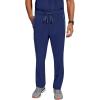 Healing Hands Medical Scrub Pant for Men Noah Bottoms with 7 Pockets, Moisture Wicking, 360° Stretch & Recycled Fibers 9173(Navy)