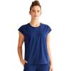 Healing Hands Scrubs for Women Jayden Scrub Top with 2 Pockets, Round Neck, Moisture Wicking and 360° Stretch Fabric HH602(Navy)