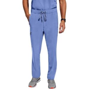 Healing Hands Medical Scrub Pant for Men Noah Bottoms with 7 Pockets, Moisture Wicking, 360° Stretch & Recycled Fibers 9173(Ceil)